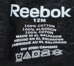 Reebok NHL Licensed Boston Bruins Black 12 Month Baby Long Sleeve Shirt image 3