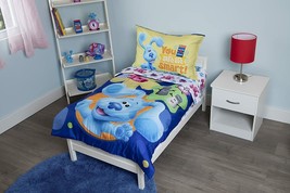 Nickelodeon Blue&#39;s Clues &amp; You 4 Piece Toddler Bedding Set New - $36.99