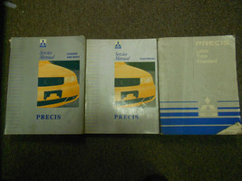 1992 Mitsubishi Precis Service Repair Shop Manual Set Factory Oem Book 92 - $27.74