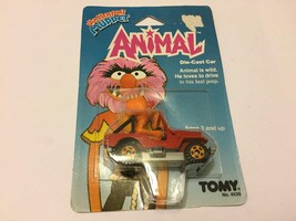 Vintage 1983 Tomy Jim Henson's Muppet Animal Jeep Diecast Car Moc - $99.00