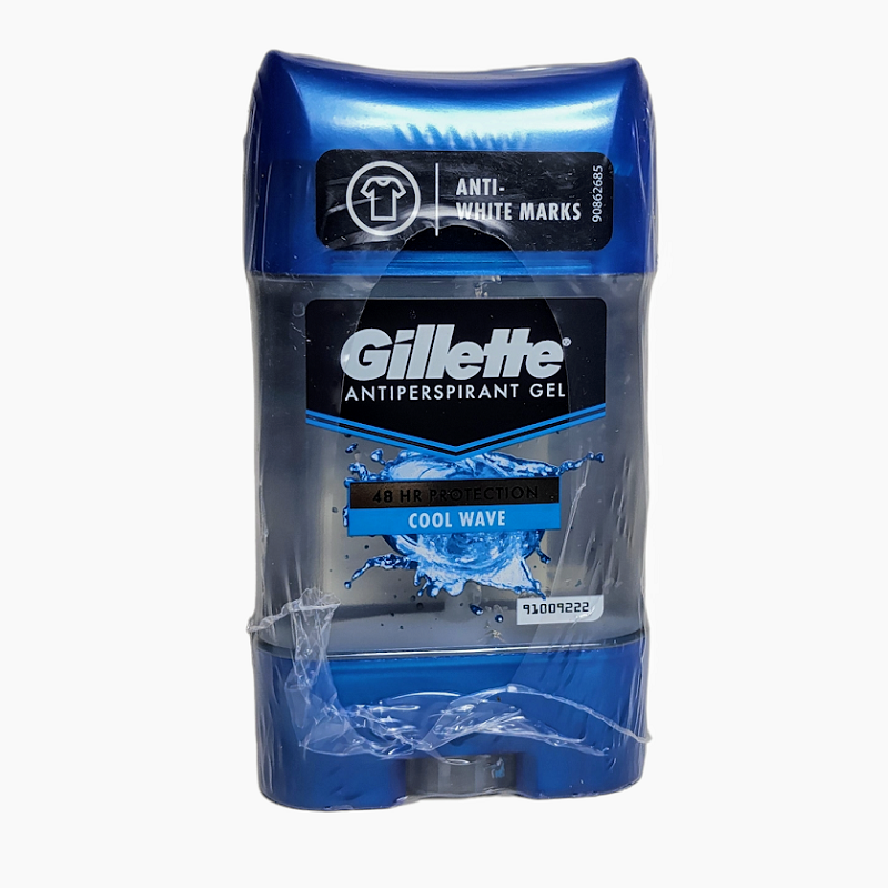 6 Pack GILLETTE COOL WAVE Deodorant Stick Antiperspirants 70ML Free