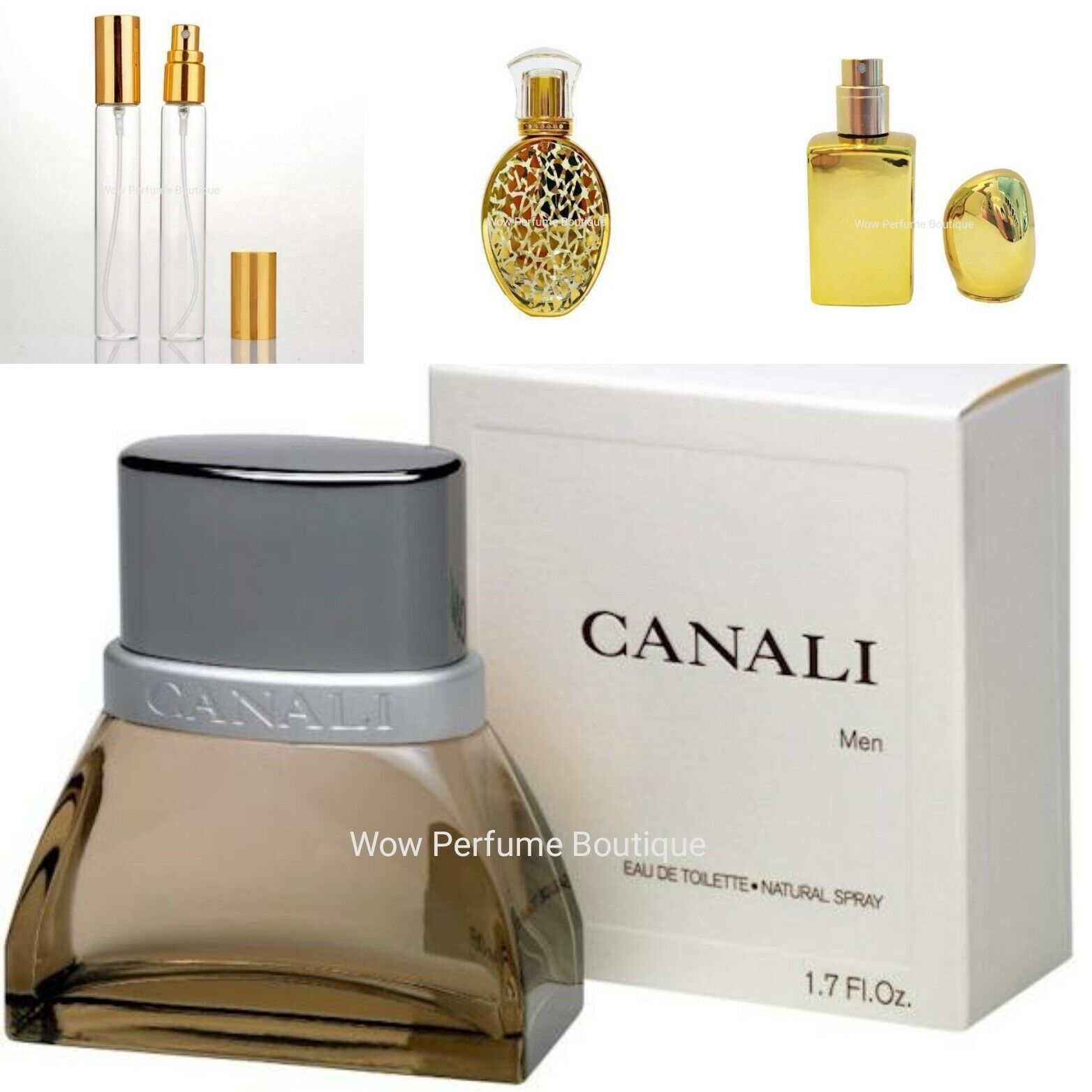 CANALI DAL 1934 by Canali  for  men DECANTED EDP SPRAY. RARE! Choose your size!