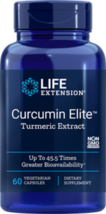 3 PACK Life Extension CURCUMIN ELITE TURMERIC EXTRACT 500 mg 60 veg caps image 1