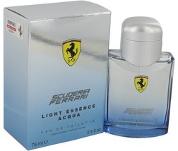 Ferrari Scuderia Light Essence Acqua Cologne 2.5 Oz Eau De Toilette Spray - $50.89