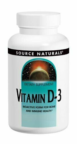 Source Naturals Vitamin D-3 5000 iu Supports Bone & Immune Health - 120 Capsules - $12.98