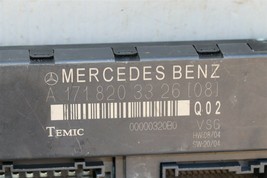 Mercedes R171 Convertible Soft Top Roof Control Module A-171-820-33-26 image 2