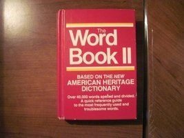The Word Book II Harris, Robert W. and Houghton Mifflin Company College ... - $2.96
