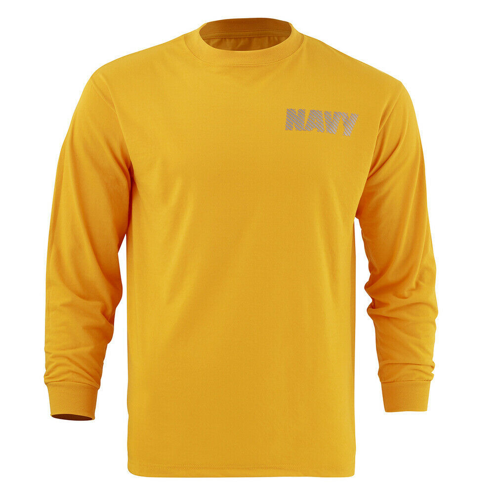 GENUINE U.S. NAVY PT Long Sleeve Tee Shirt Other