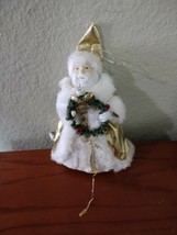 Old World Christmas Santa Claus White Robe Tree Ornament - $12.42