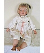 Vintage Kathy Smith Fitzpatrick Doll 21&quot; Sleeping Eyes Rubber &amp; Cloth  A... - $44.54