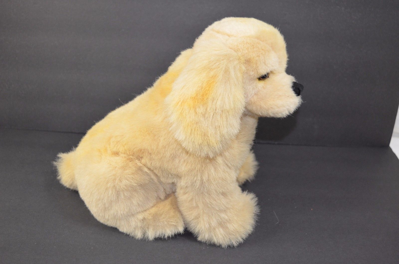 realistic golden retriever puppy stuffed animal