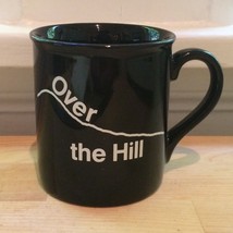 Black Ceramic Hallmark "Over the Hill" Coffee Mug /  Tea Cup - Birthday - $14.25