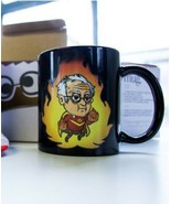 Superhero Bernie Sanders &quot;Feel the Bern&quot; Color Change 2020 Coffee Mug  - $9.85