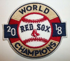 Boston Red Sox~2018 World Series Champions~Embroidered PATCH~3 1/2"~Iron Sew On - $4.85