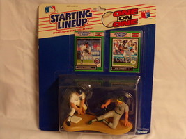 Alan Trammell & Jose Canseco ORIGINAL Vintage 1989 Starting Lineup Figure NEW image 1
