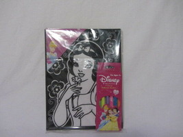 Disney Princess Snow White Fuzzy Artboard With 6 Markers New In Package - $6.52