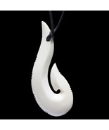 Maories fishhook Bone carving Hei Matau Nueva Zelanda