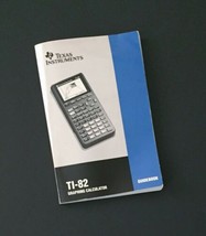Vtg Texas Instruments TI-82 Graphing Calculator Guidebook Manual Instruc... - $9.89