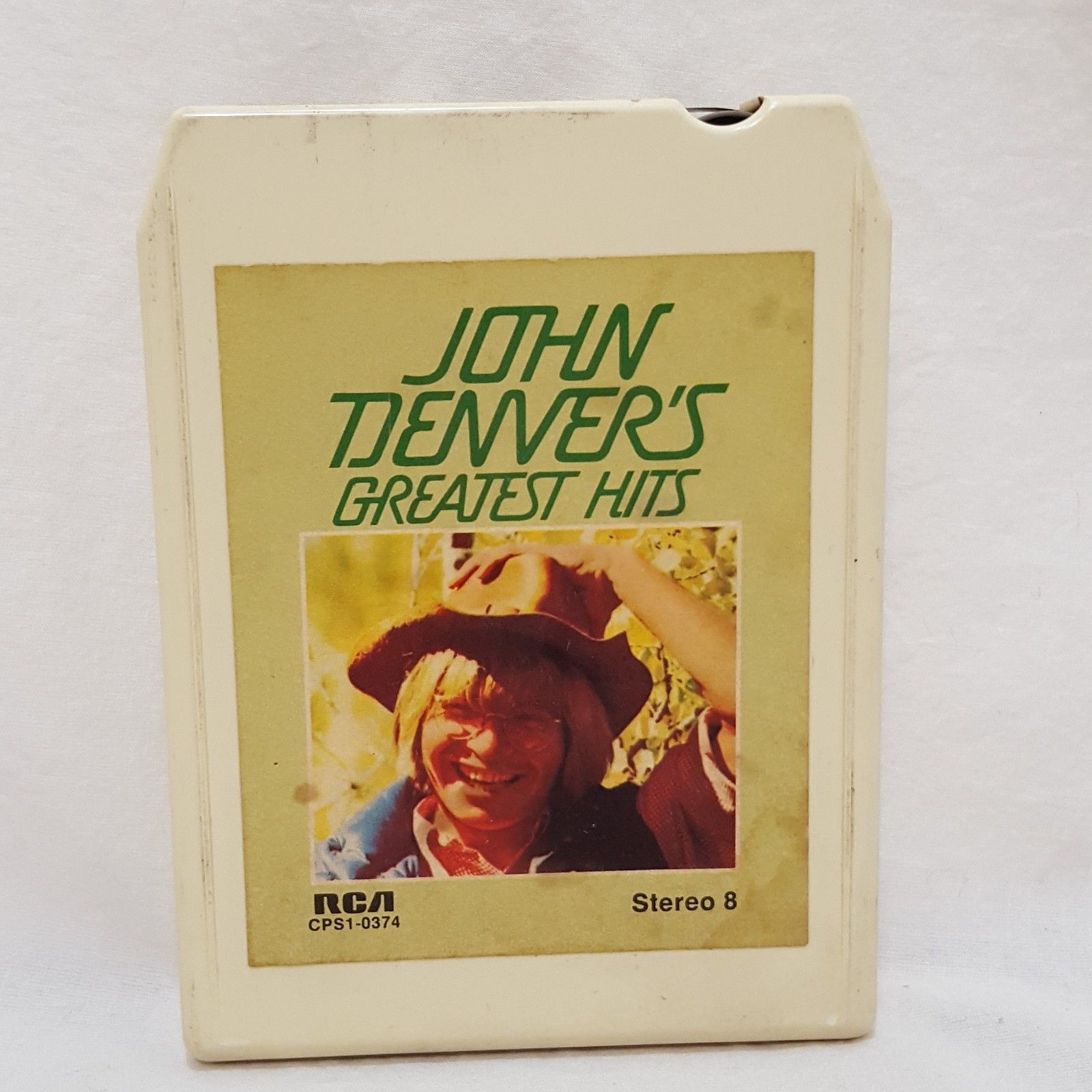 Primary image for John Denver's Greatest Hits 8 Track Cartridge Tape RCA CPS1 0374