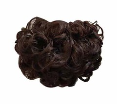 Messy Curly Dish Hair Bun Extension hair Combs Clip Chignon Ponytail Hairpieces,