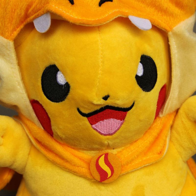 pikachu charizard plush