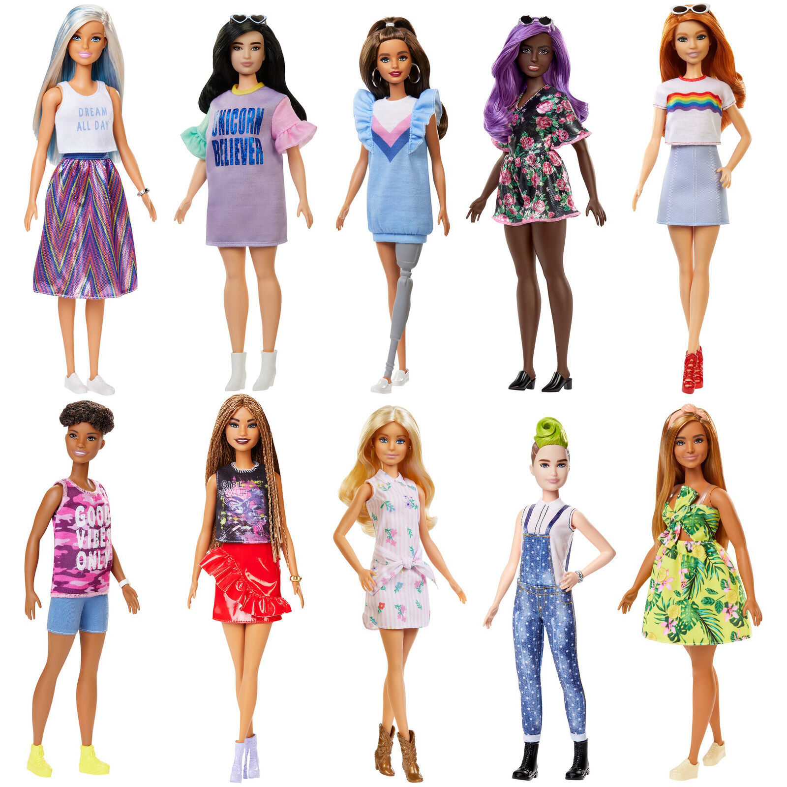 Barbie Fashionistas Assortment Each Sold Separately - Everything Else