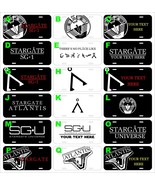 Stargate Sg-1 assorted metal license plate there&#39;s no place like home - $9.88