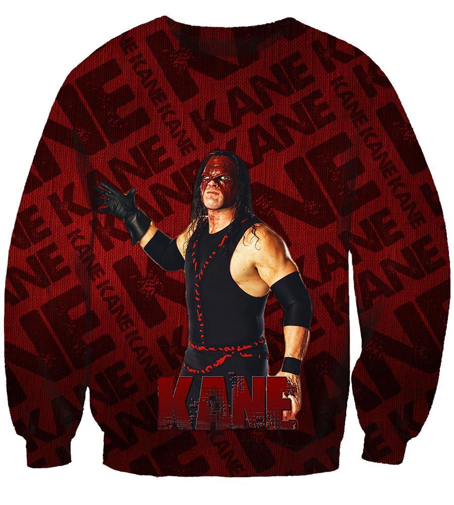 Wwe Kane 3d Hoodie T Shirt Sweatshirt Tank Top Sweatshirts