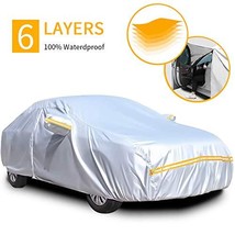 Tybond Car Cover Size Chart