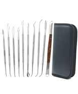 10 Pcs Double-Ended Stainless Steel Wax Clay Sculpting Carving DIY Tools... - $15.00