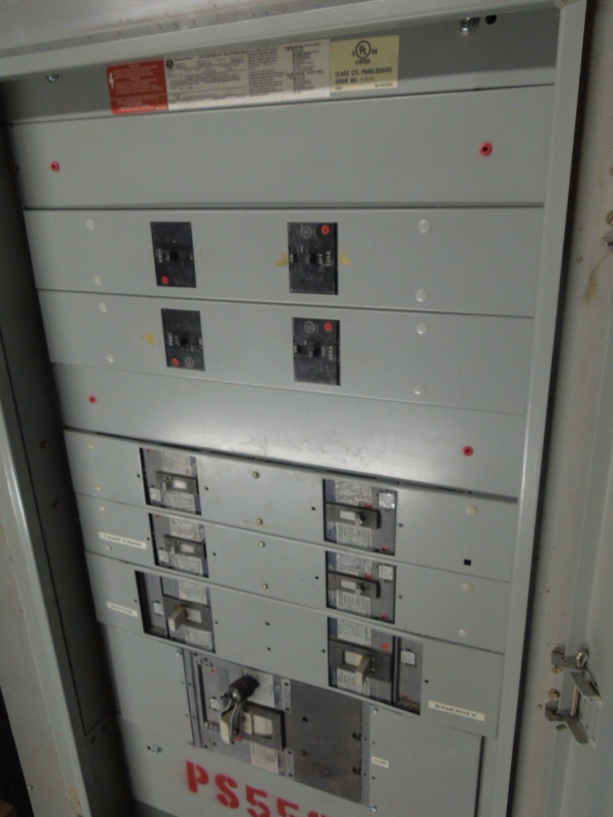 GE Spectra Series 800A 3ph 480/277V Main Breaker Panel NEMA 3R Outdoor ...