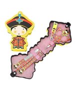 Set Of 5 Colored Nail Clippers Lovely Chinese Queen Pattern Manicure Set... - $15.59