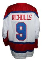 Any Name Number New Haven Nighthawks Retro Hockey Jersey White Any Size image 5