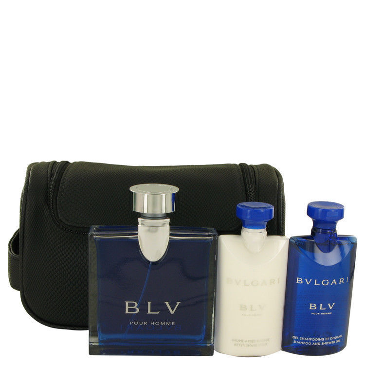 Bvlgari Blv (bulgari) Cologne by Bvlgari (Men 4pc Gift Set) Men