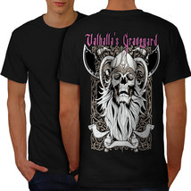 Valhalla Graveyard Shirt Monster Skull Men T-shirt Back - $12.99