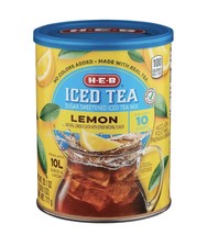HEB Lemon Sugar Sweetened Iced Tea Mix 25.1 oz. Lot of 2 - $34.64