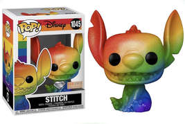 Funko Pop Stitch Rainbow Diamond Collection Pride #1045 LGBTQ Box Lunch image 4