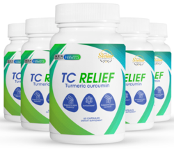5 Pack TC Relief, apoya la movilidad articular y el confort-60 Cápsulas x5 - $153.44