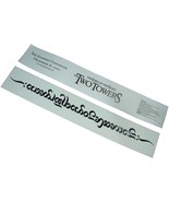 LORD OF THE RINGS THE TWO TOWERS TATTOO Temporary Promo Item FREEBIE - $0.00
