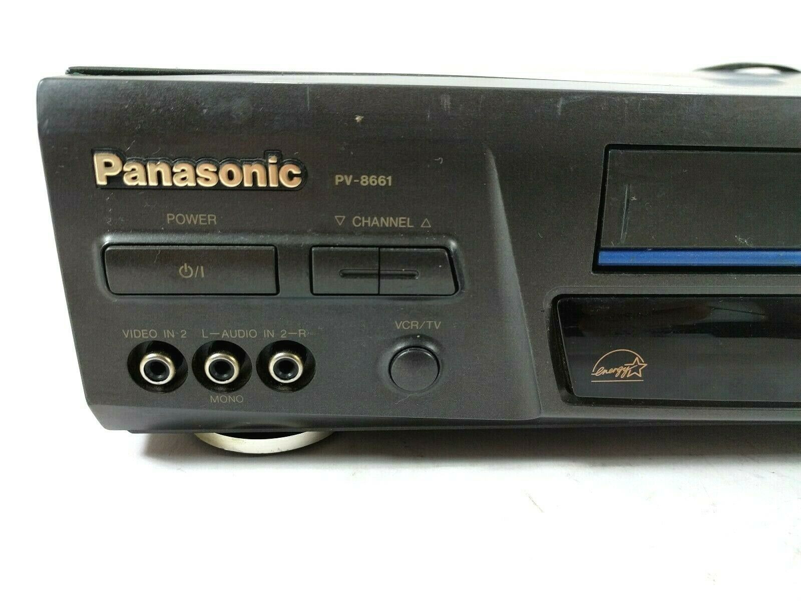Panasonic PV8661 4 Head HiFi Stereo Omnivision VHS VCR NONWORKING