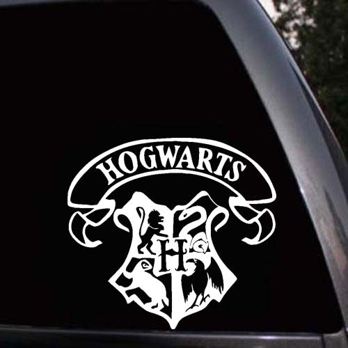 Harry Potter Hogwarts Crest Car Window Laptop iPad Vinyl Decal Sticker Decal