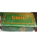 10 Singer 221 Featherweight Attachments In Box E29635 + Instructions Booklet - $50.00