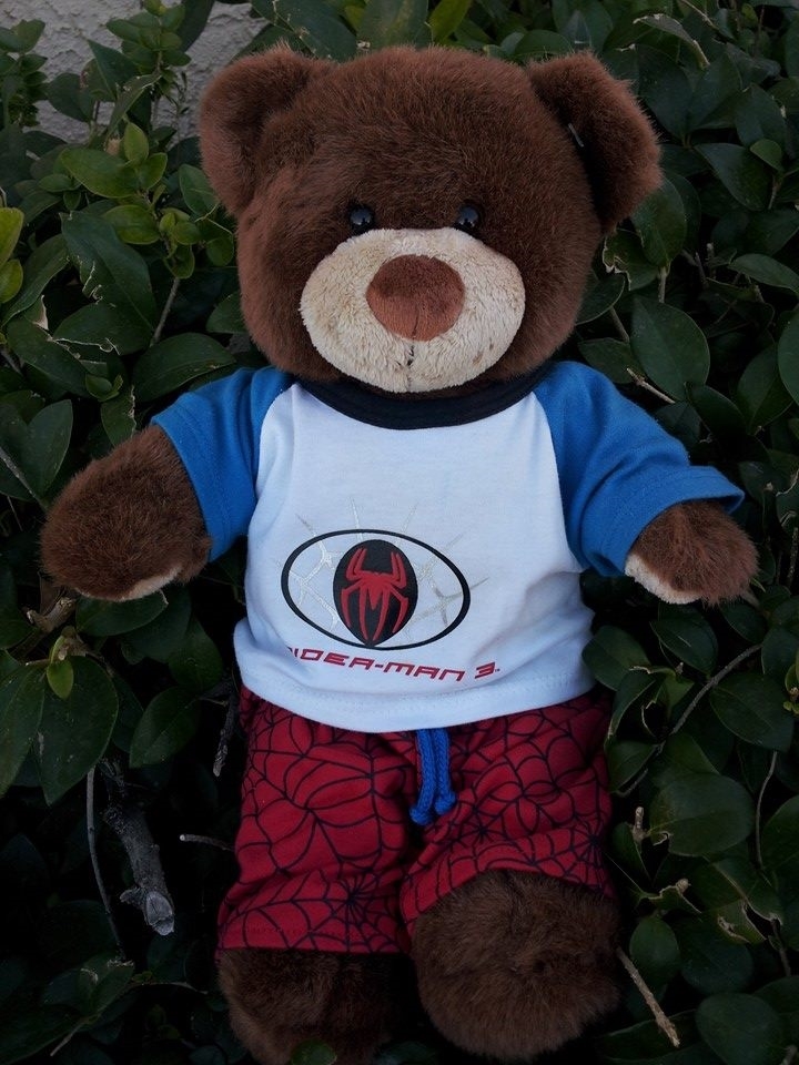 spiderman teddy argos