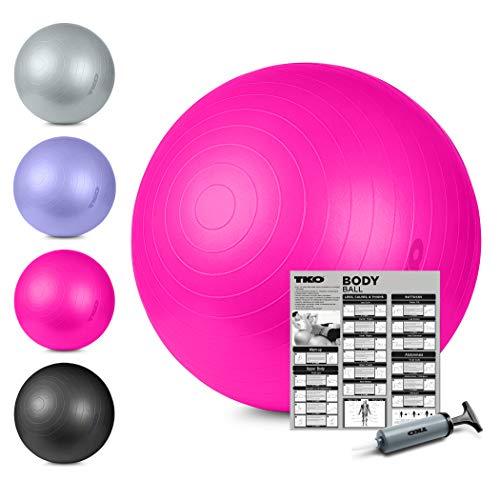 TKO Stability Exercise Ball Multiple Sizes for Stability, Fitness