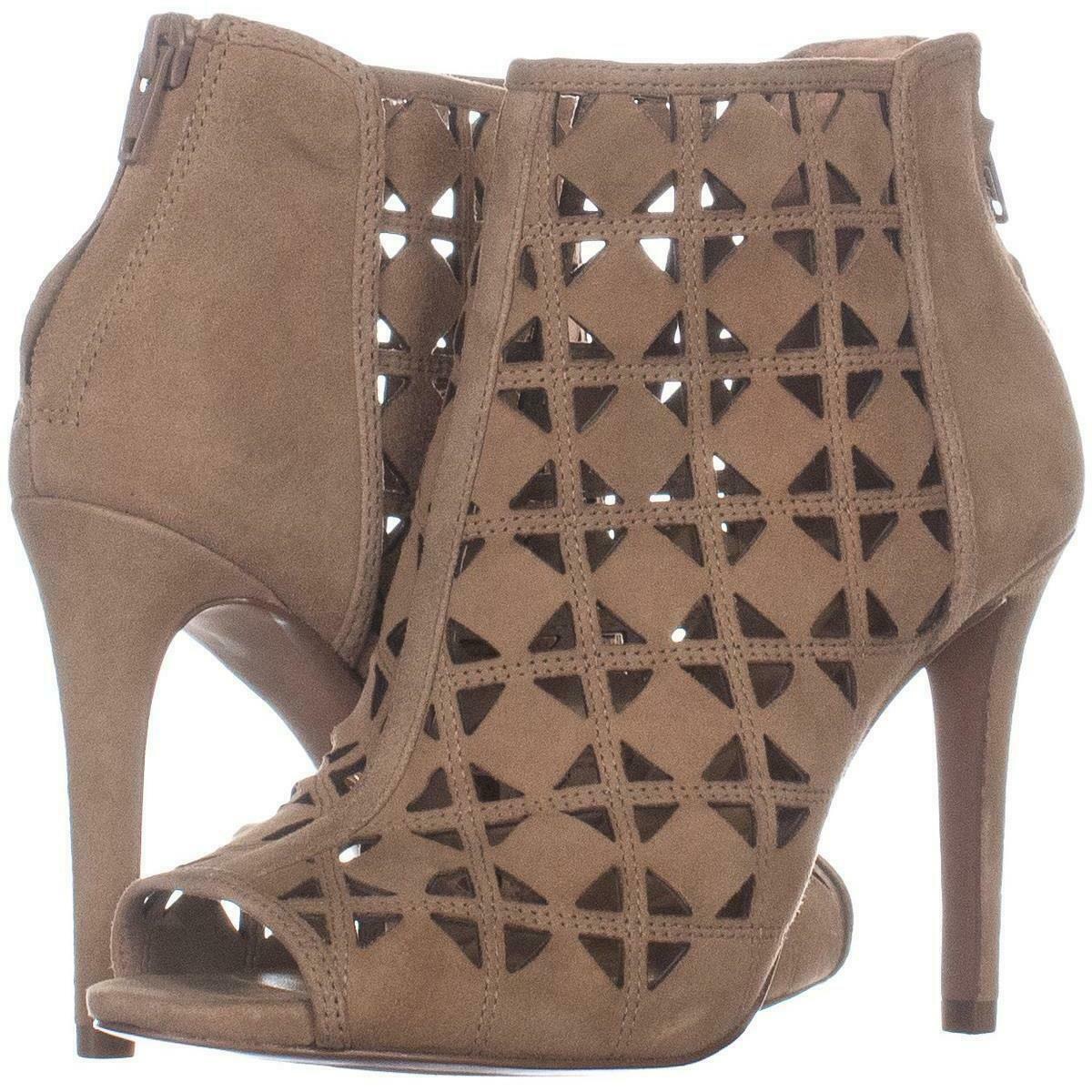michael kors peep toe booties
