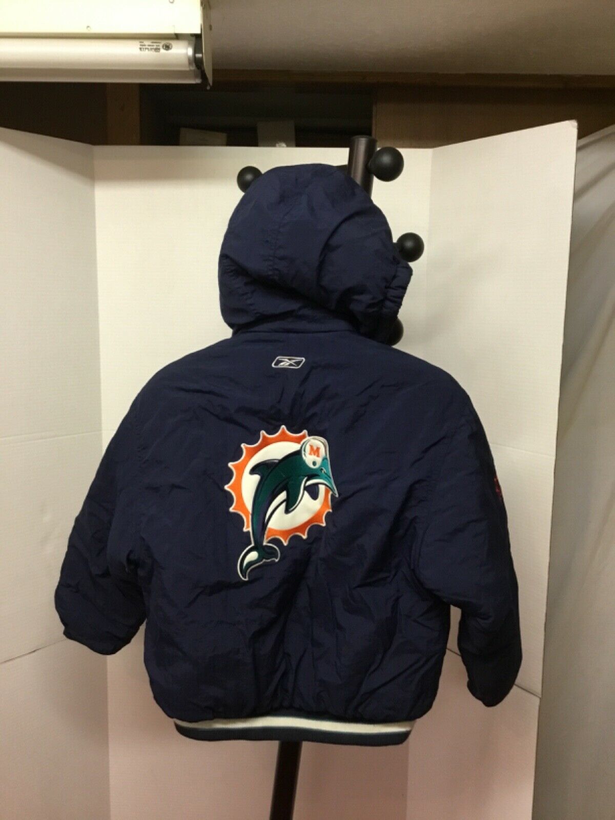 Vintage 90s Miami Dolphins Starter Kids Youth Childrens NFL 