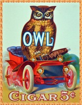 10865.Poster decoration.Home interior.Room Wall design.Owl.Antique cigar... - $13.86+