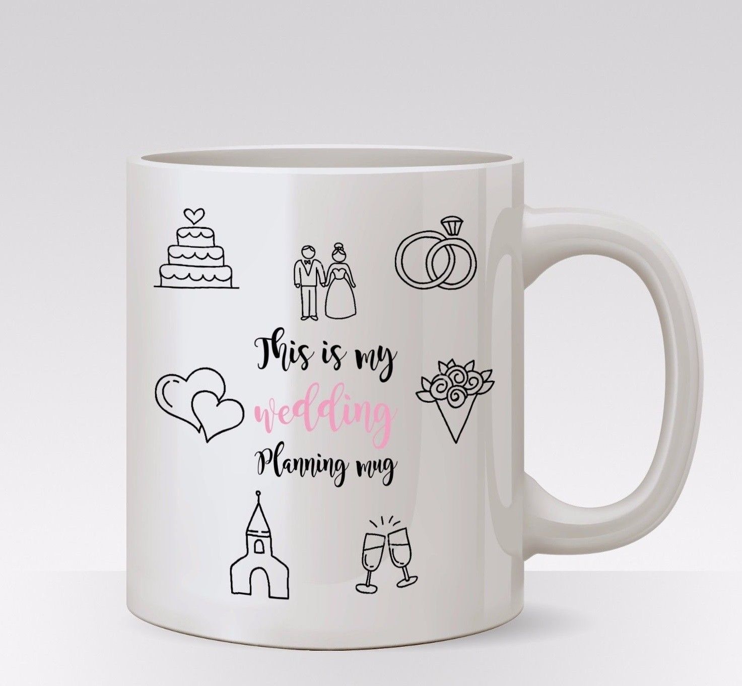 This Is My Wedding Planning Mug Cup Tea Coffee Bride To Be Engaged ...