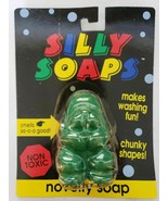 Vintage Silly Soaps Novelty Soap Non Toxic New Old Stock Green Dog M10 - $9.99