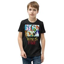 Wings of fire t Shirt Graphic Wings of Fire Manga Series Tribes Youth Sh... - $19.60